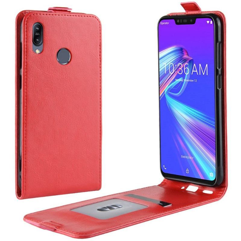 Etui do Asus Zenfone Max M2 Etui Folio Ze Sztucznej Skóry W Pionie