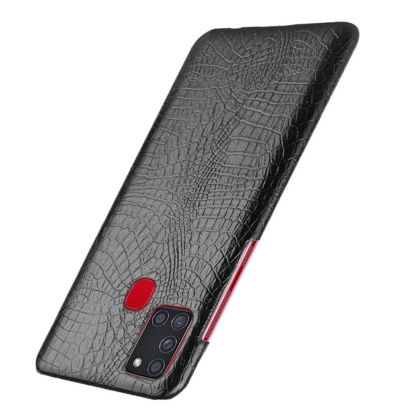 Etui do Samsung Galaxy A21s Croco Efekt Skóry