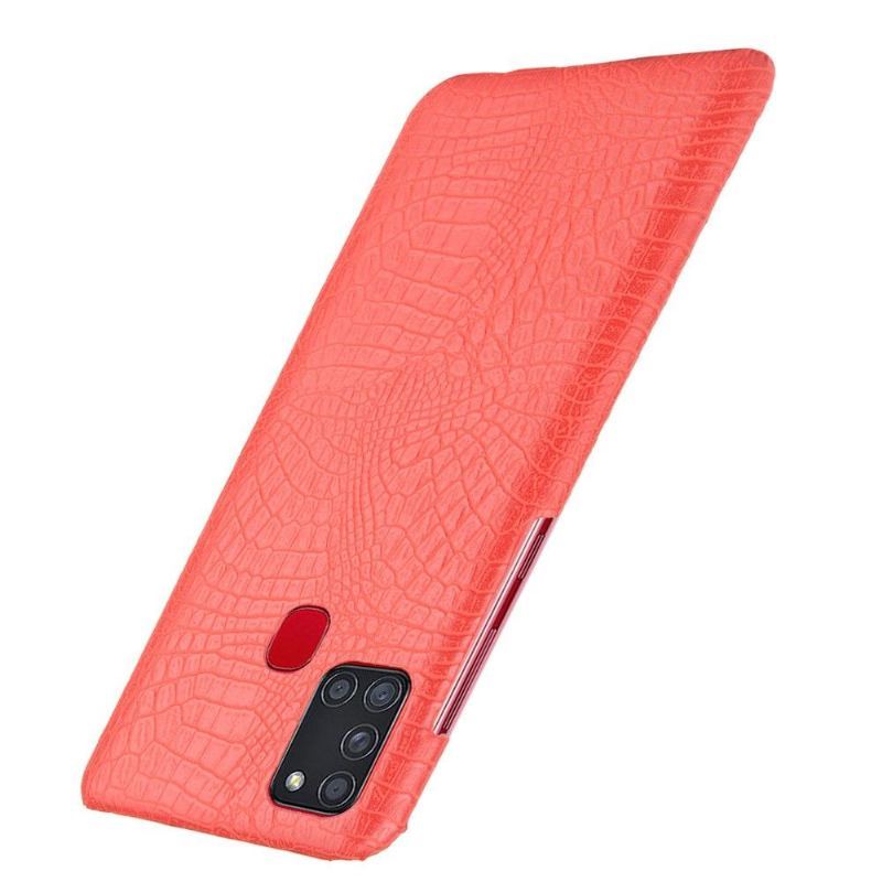 Etui do Samsung Galaxy A21s Croco Efekt Skóry