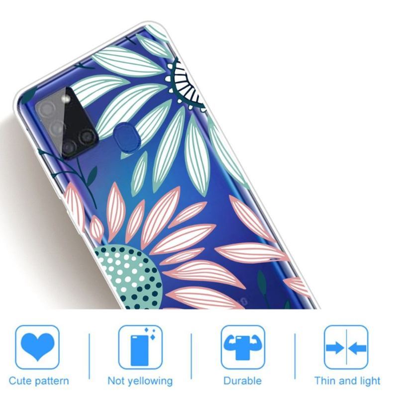 Etui do Samsung Galaxy A21s Stokrotka Kwiaty