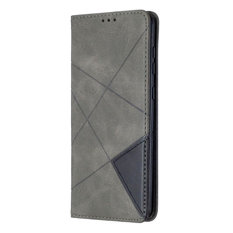 Etui Folio do Samsung Galaxy A21s Skórzane Etui Na Karty W Stylu Célinia