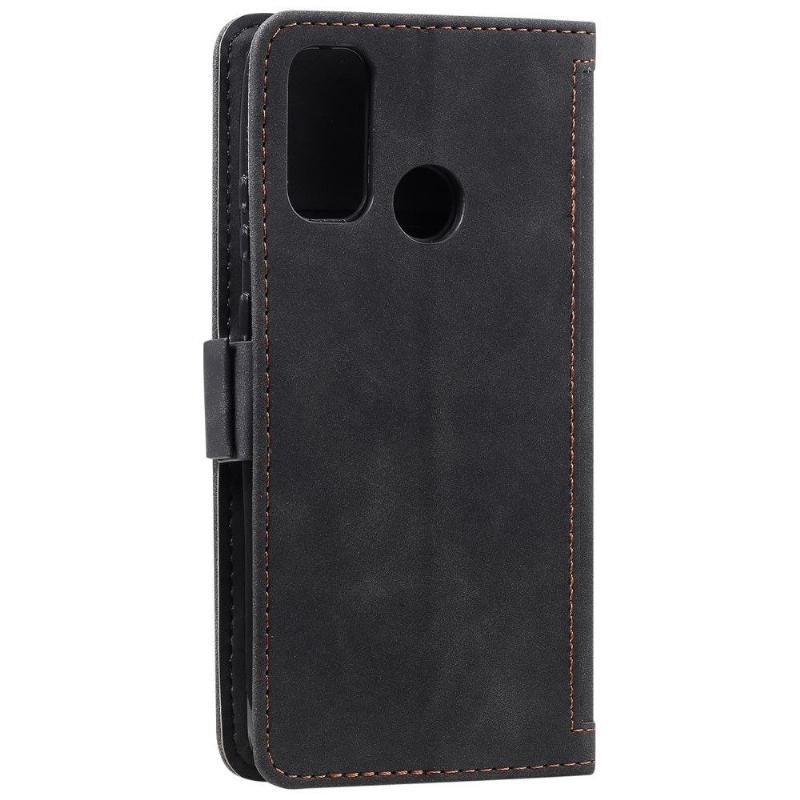 Etui Folio do Samsung Galaxy A21s z Łańcuch Vintage Posiadacz Karty