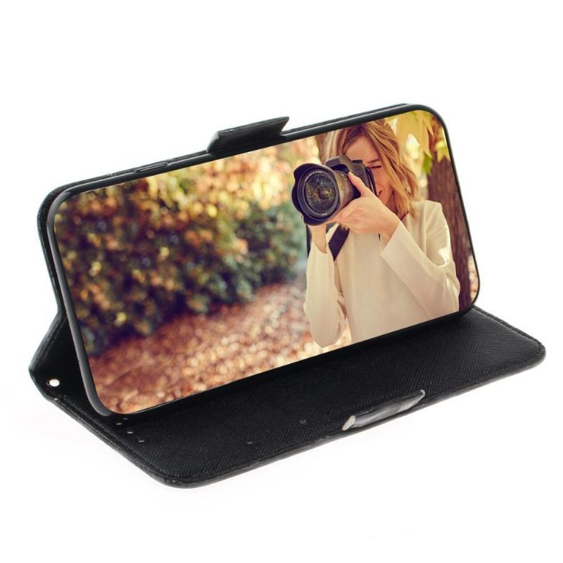 Etui Folio do Samsung Galaxy A21s Zła Panda