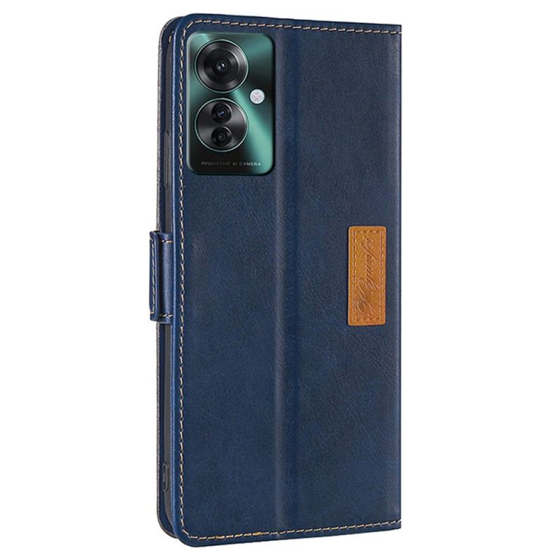 Etui Folio Oppo Reno 11f 5g Dwukolorowy Projekt Etui Ochronne