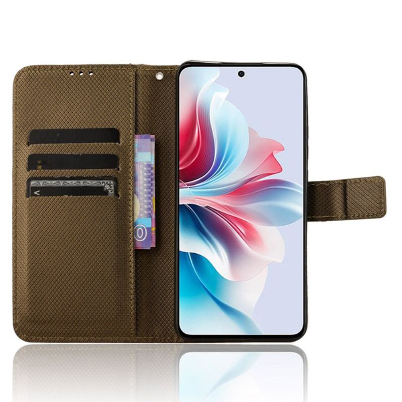 Etui Folio Oppo Reno 11f 5g Pasek W Kropki