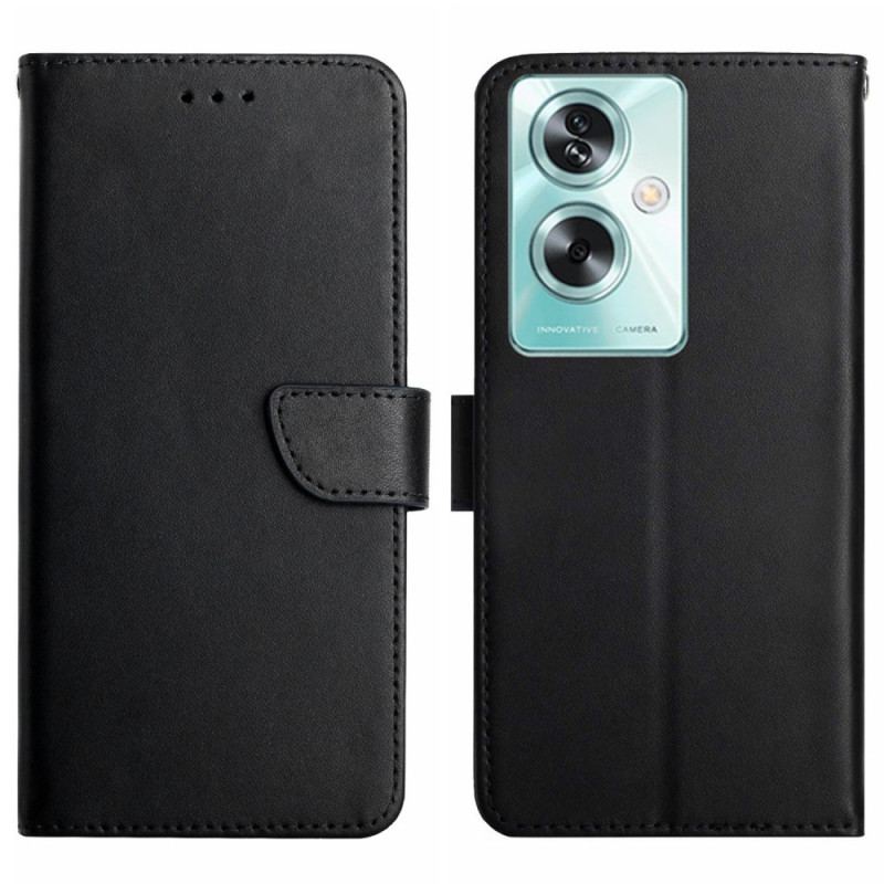 Etui Folio Oppo Reno 11f 5g Skóra Nappa Etui Ochronne