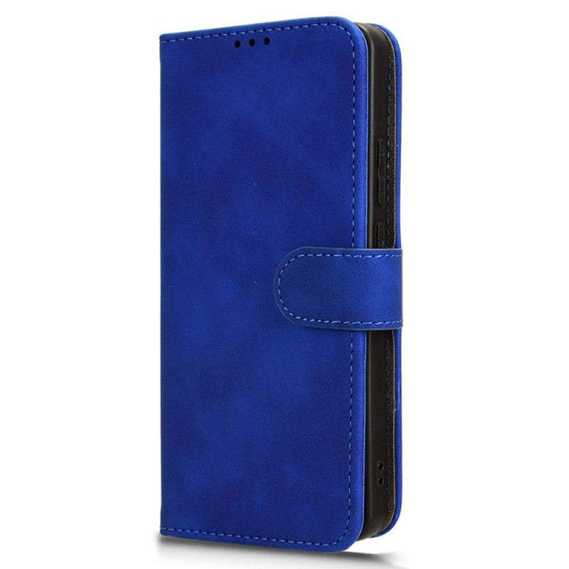 Etui Folio Oppo Reno 11f 5g Skóra Z Efektem Sztucznego Zamszu Etui Ochronne