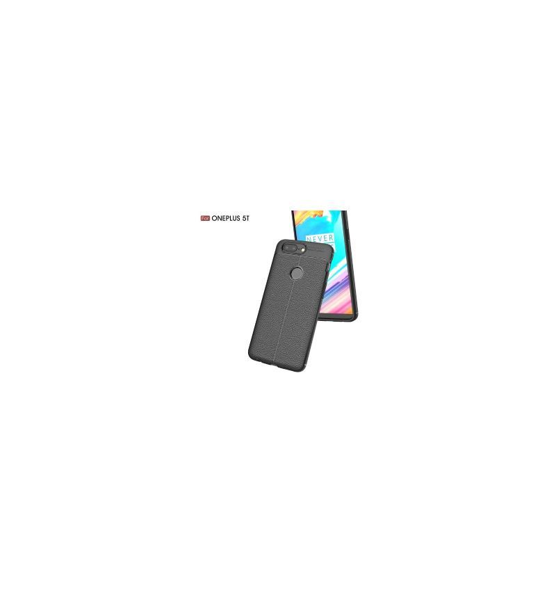 Futerały do OnePlus 5T Litchi Tekstura Skórzany Styl