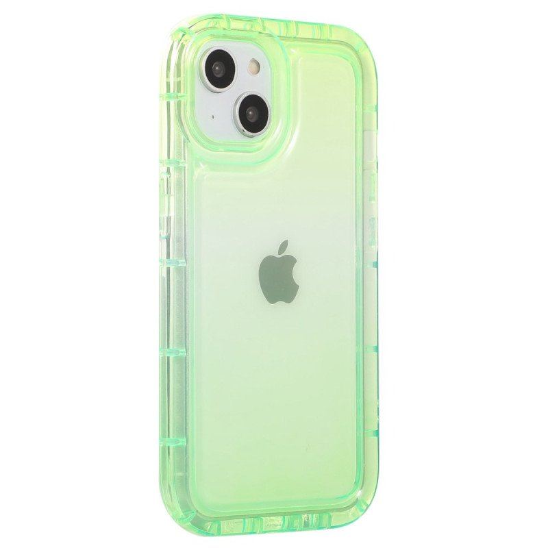 Etui do iPhone 14 Plus Kolorowe Kontury Poduszki Powietrzne