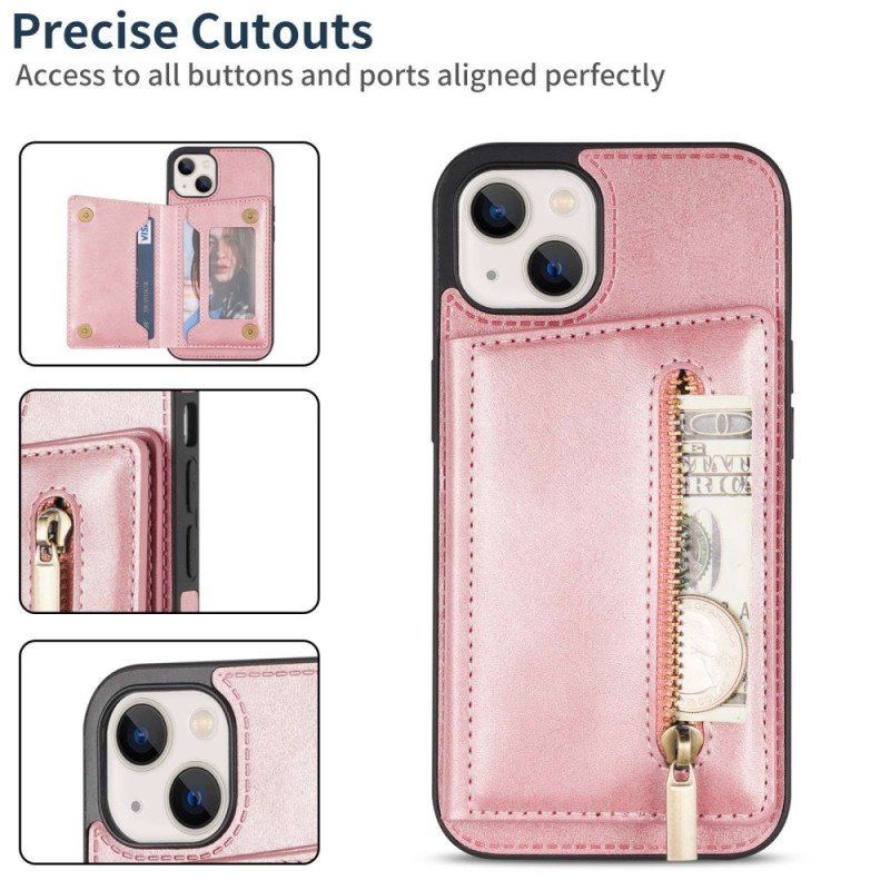 Etui do iPhone 14 Plus Posiadacz Karty / Posiadacz / Moneta