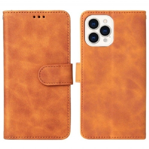 Etui Folio do iPhone 14 Plus Dotyk Skóry