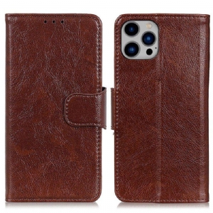 Etui Folio do iPhone 14 Plus Dwoina Skóry Nappa