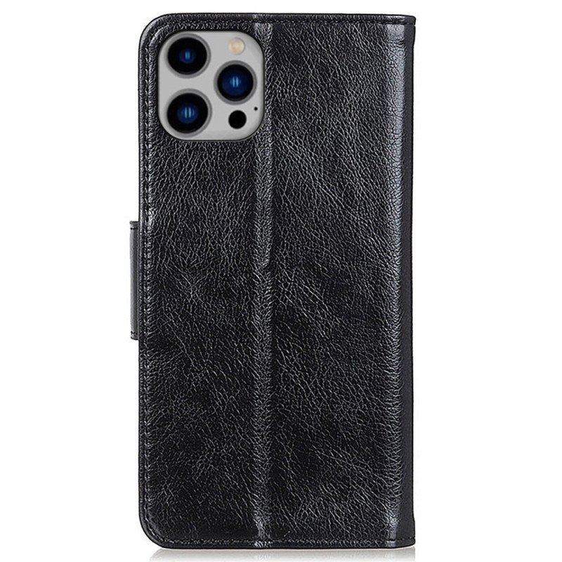 Etui Folio do iPhone 14 Plus Dwoina Skóry Nappa