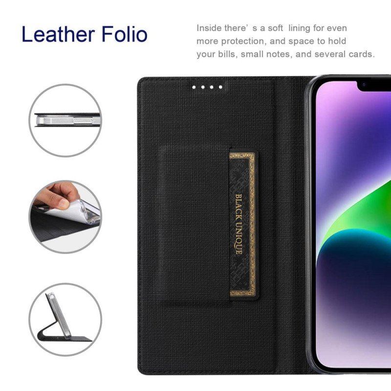 Etui Na Telefon do iPhone 14 Plus Etui Folio Teksturowany Vili Dmx