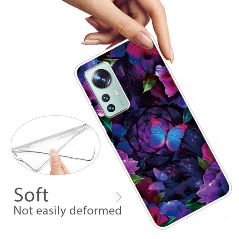 Etui do Xiaomi 12 / 12X Motyle Odmiany