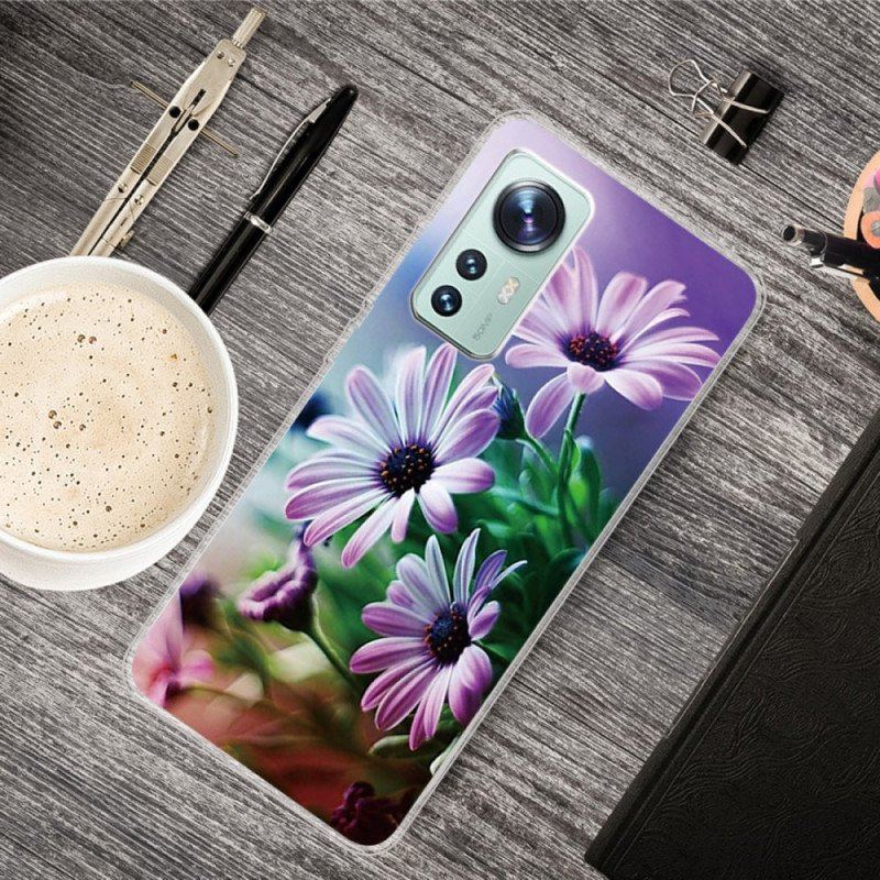 Etui do Xiaomi 12 / 12X Realistyczne Kwiaty