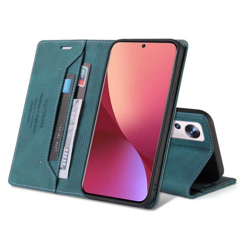 Etui Folio do Xiaomi 12 / 12X Sztuczna Skóra Gq.utrobe