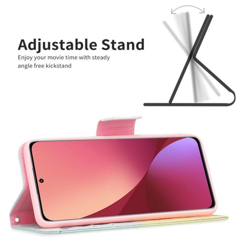 Etui Folio do Xiaomi 12 / 12X Uczyć Się Latać