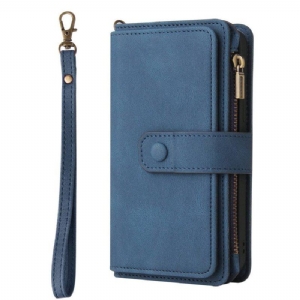 Etui Folio do Xiaomi 12 / 12X Wielofunkcyjny Uchwyt Na Karty