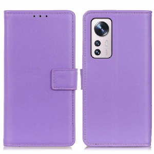 Etui Folio do Xiaomi 12 / 12X Zwykła Sztuczna Skóra