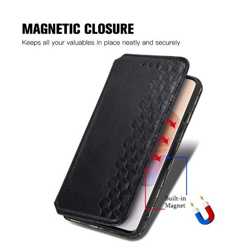 Etui Na Telefon do Xiaomi 12 / 12X Etui Folio Diamentowa Tekstura