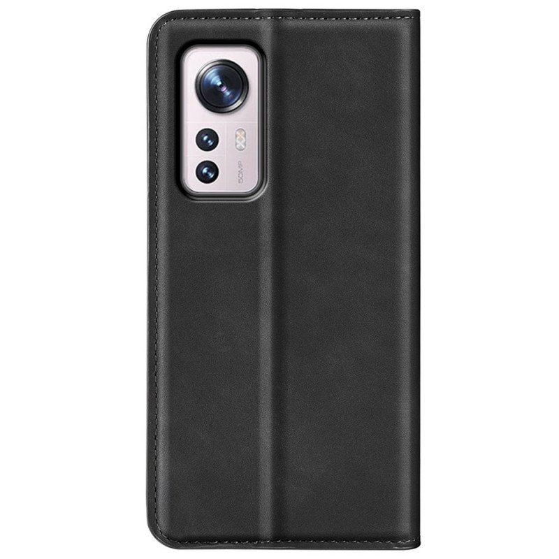 Etui Na Telefon do Xiaomi 12 / 12X Etui Folio Dotyk Skóry