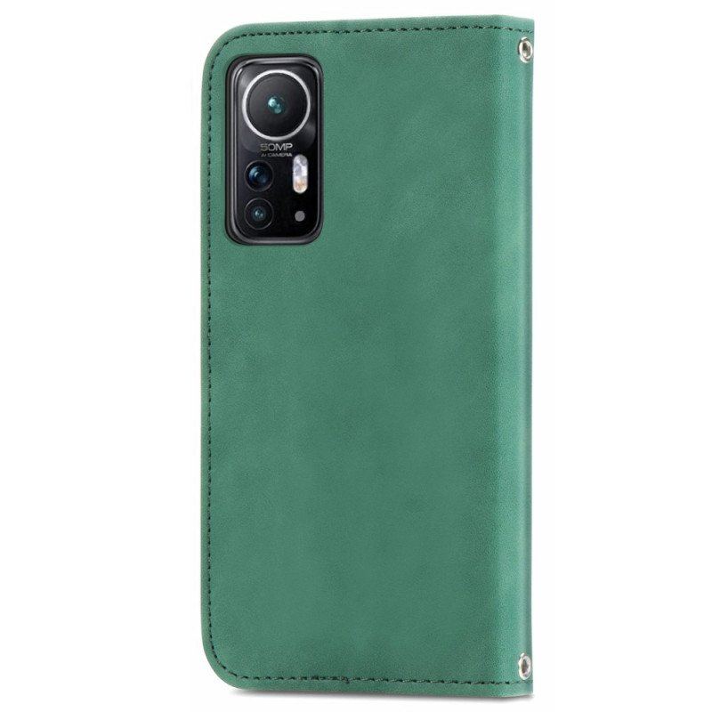 Etui Na Telefon do Xiaomi 12 / 12X Etui Folio Odczucie Skóry