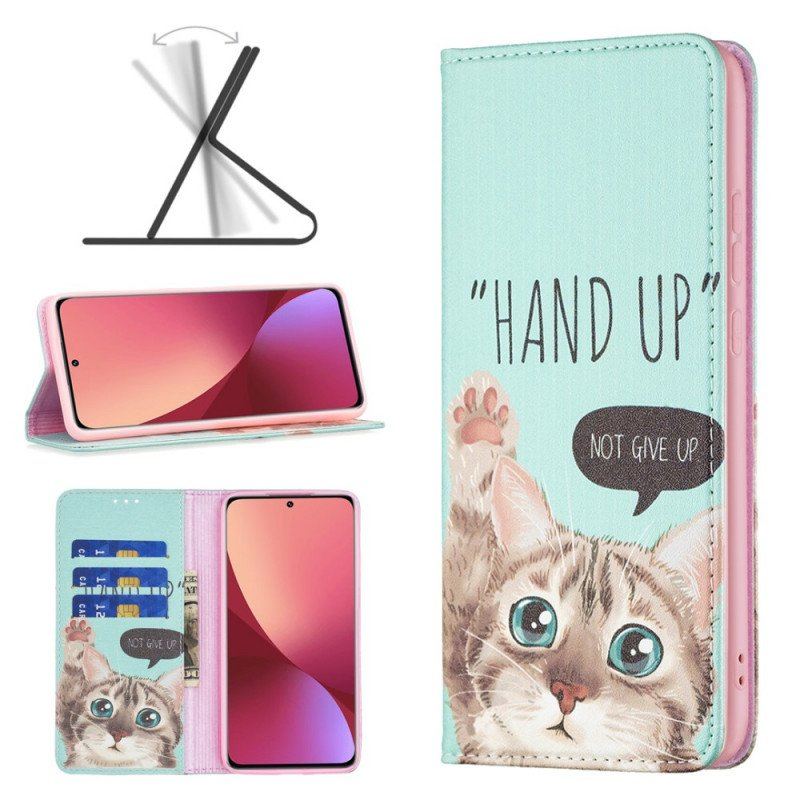 Etui Na Telefon do Xiaomi 12 / 12X Etui Folio Ręka W Górę