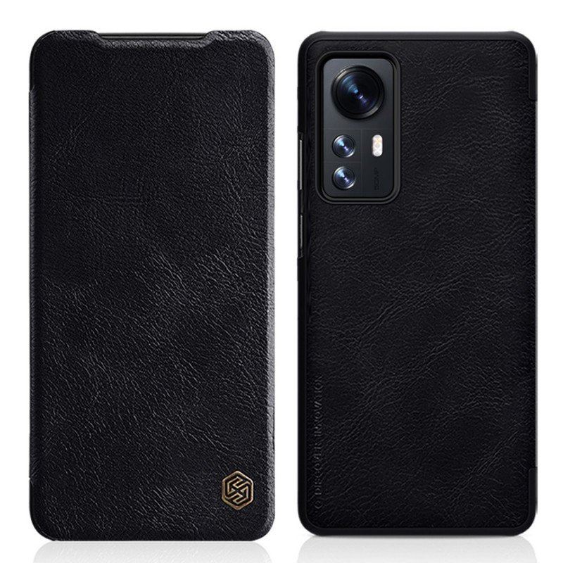 Etui Na Telefon do Xiaomi 12 / 12X Etui Folio Seria Nillkin Qin