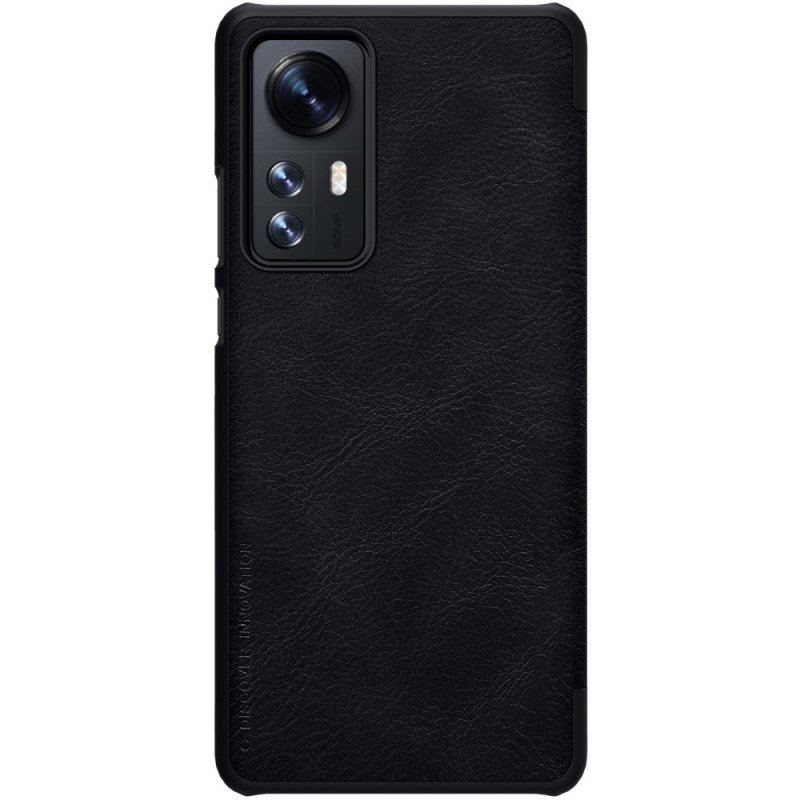 Etui Na Telefon do Xiaomi 12 / 12X Etui Folio Seria Nillkin Qin