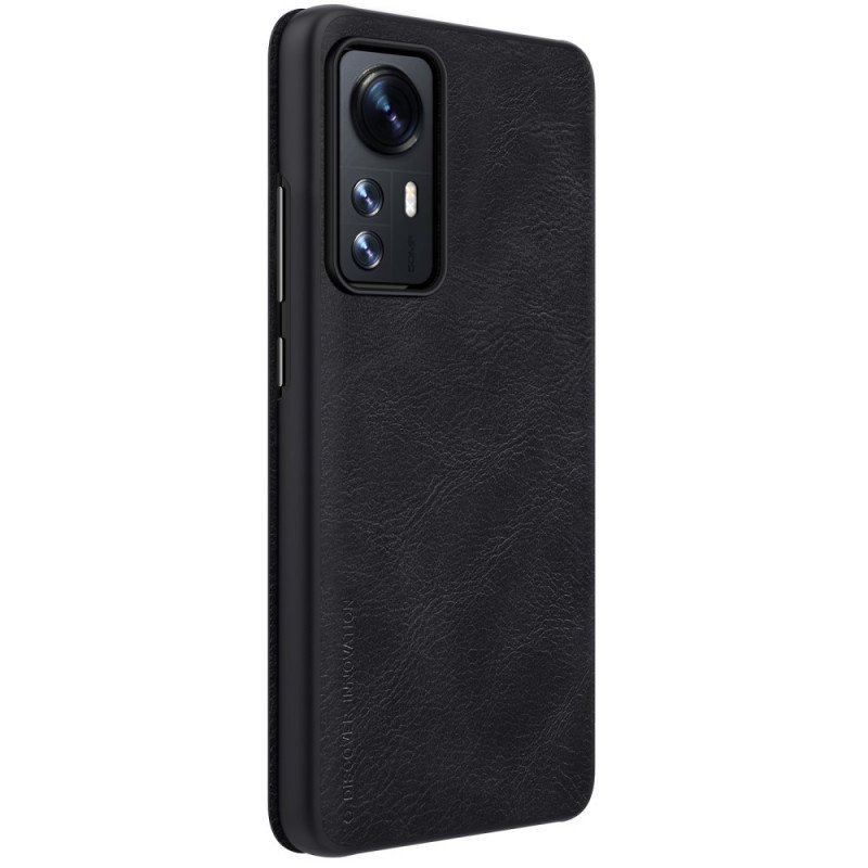 Etui Na Telefon do Xiaomi 12 / 12X Etui Folio Seria Nillkin Qin