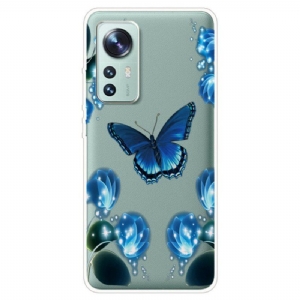 Futerały do Xiaomi 12 / 12X Zaczarowany Motyl Silikonowy