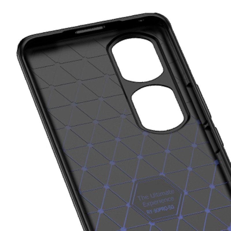 Etui do Honor 90 Pro Efekt Skóry Liczi Z Podwójną Linią