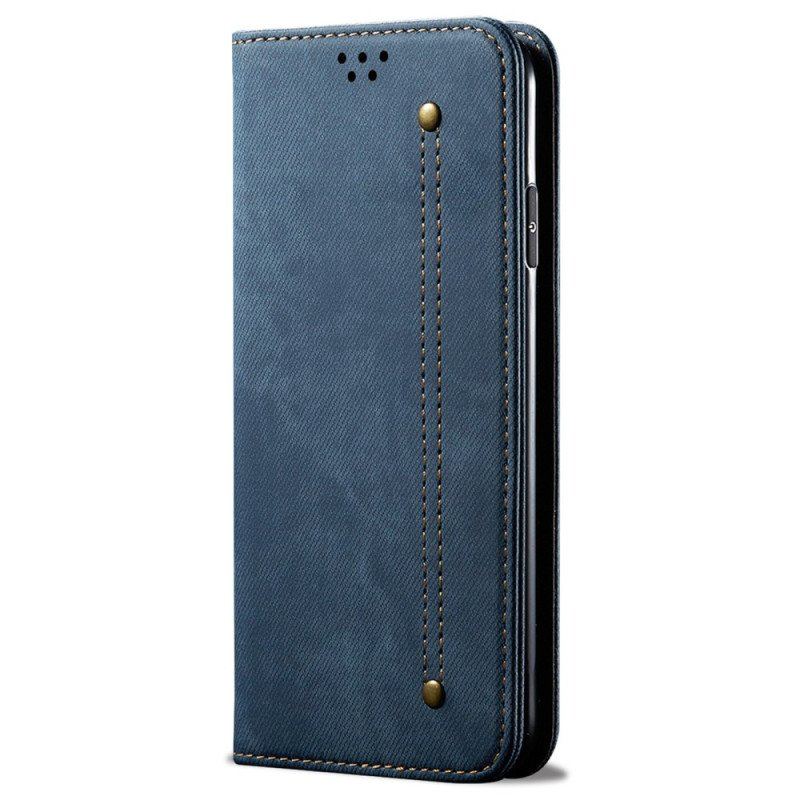 Etui Na Telefon do Honor 90 Pro Etui Folio Tkanina Dżinsowa