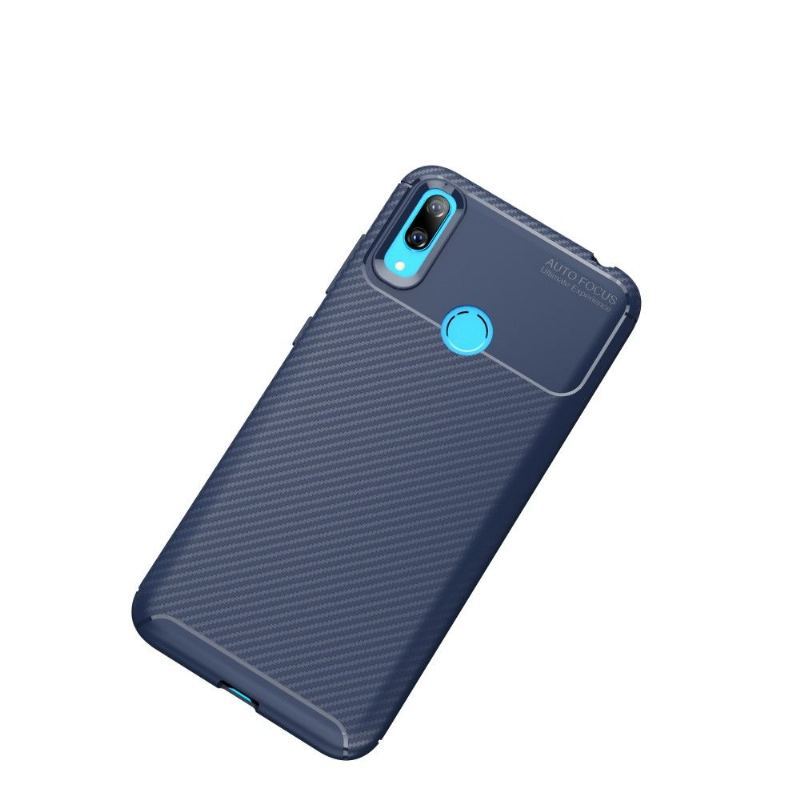 Etui do Huawei Y7 2019 Blue Karbon Classy