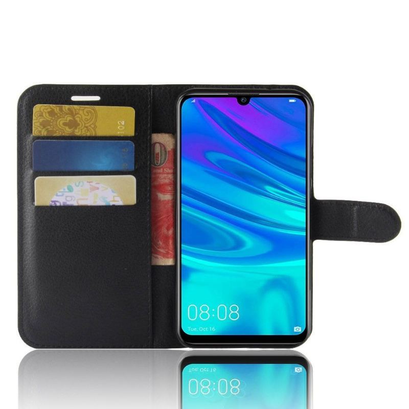 Etui do Huawei Y7 2019 Obrzeża Skórzane Etui Na Karty W Stylu