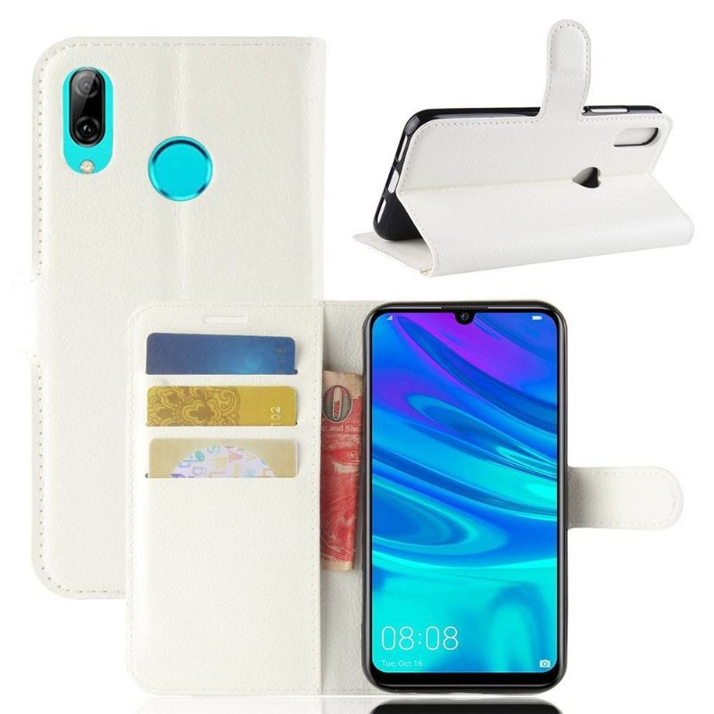 Etui do Huawei Y7 2019 Obrzeża Skórzane Etui Na Karty W Stylu