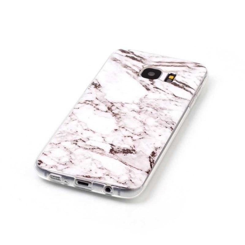 Etui do Samsung Galaxy S7 Edge Classic Marble - Biały