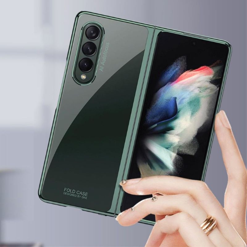 Etui do Samsung Galaxy Z Fold 3 5G Wyczyść Kolorowe Krawędzie