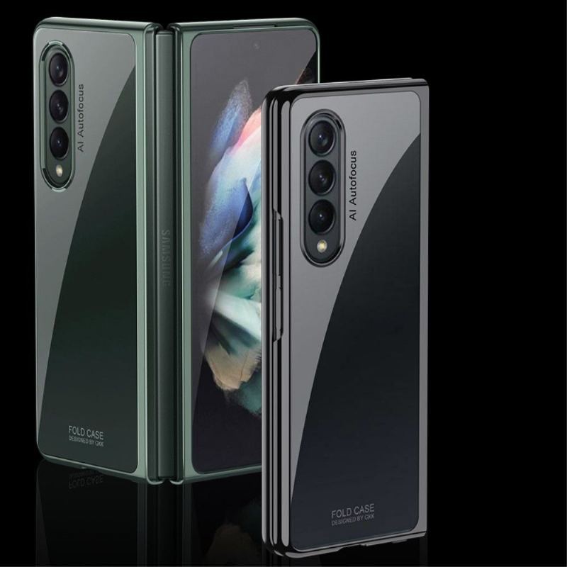 Etui do Samsung Galaxy Z Fold 3 5G Wyczyść Kolorowe Krawędzie