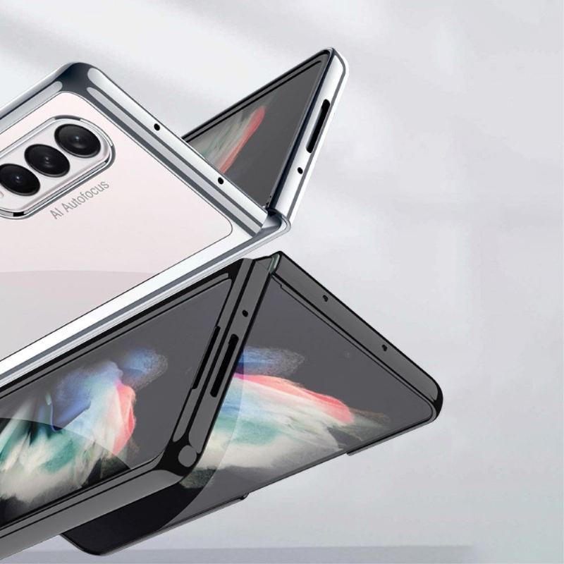 Etui do Samsung Galaxy Z Fold 3 5G Wyczyść Kolorowe Krawędzie