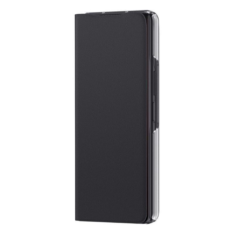 Etui Folio do Samsung Galaxy Z Fold 3 5G Skórzany Futerał Zielony