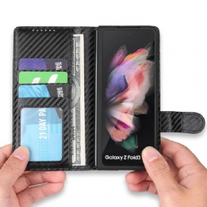 Etui Etui Na Telefon Pokrowce do Samsung Galaxy Z Fold 3 5G Biznes Seams Odpinana Powłoka