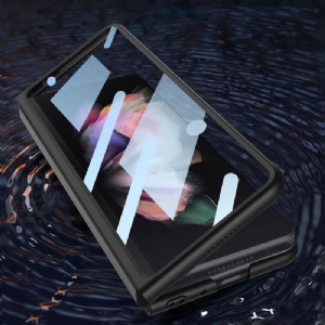 Futerały do Samsung Galaxy Z Fold 3 5G Etui Ochronne Walizka + Szkło Hartowane