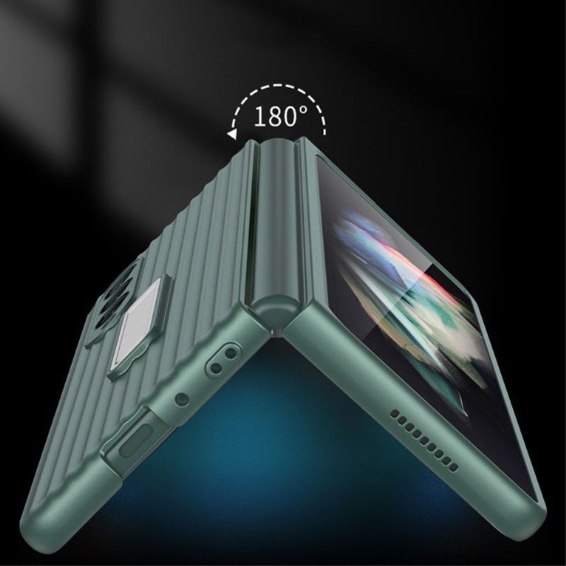 Futerały do Samsung Galaxy Z Fold 3 5G Etui Ochronne Walizka + Szkło Hartowane