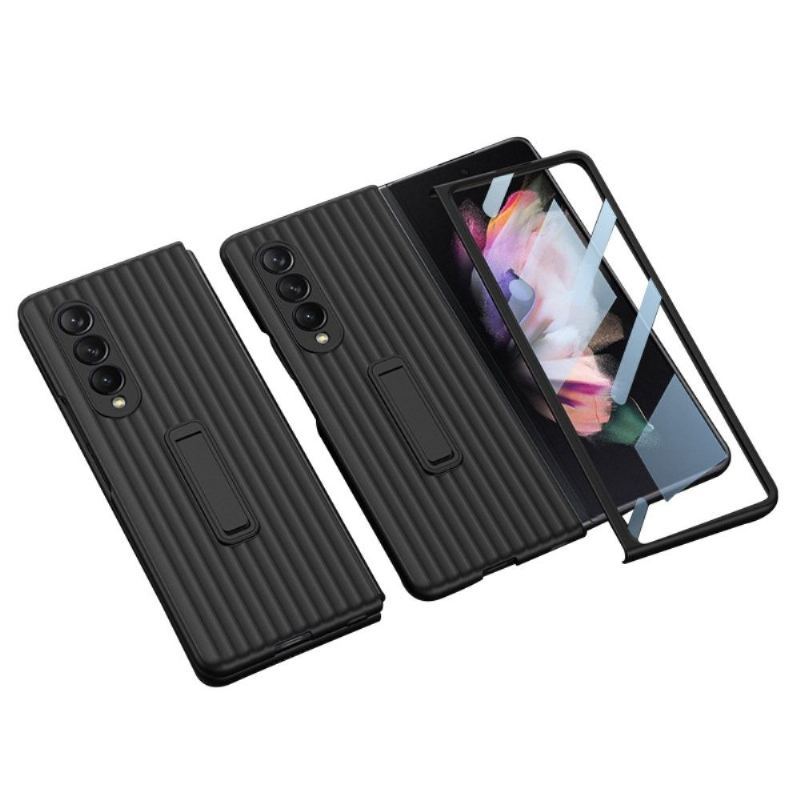 Futerały do Samsung Galaxy Z Fold 3 5G Etui Ochronne Walizka + Szkło Hartowane