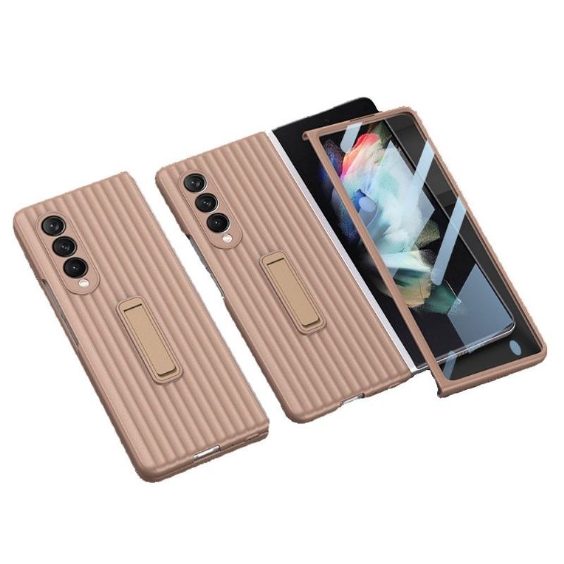 Futerały do Samsung Galaxy Z Fold 3 5G Etui Ochronne Walizka + Szkło Hartowane