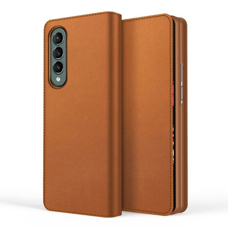 Futerały Etui Folio do Samsung Galaxy Z Fold 3 5G Obrzeża Skóra