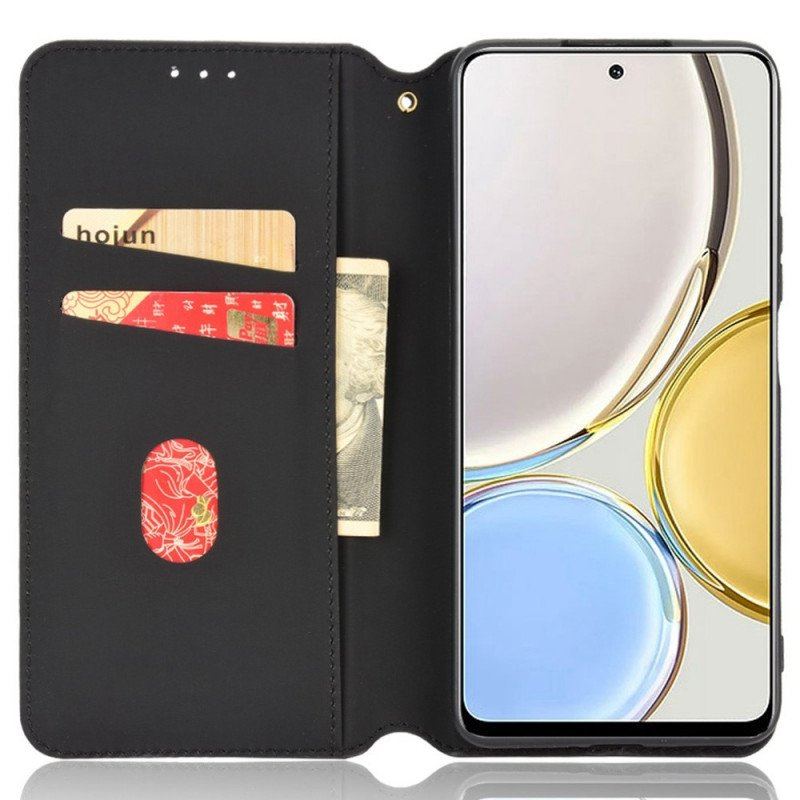 Etui Na Telefon do Honor Magic 4 Lite 5G Etui Folio Skórzany Efekt Tekstury 3d