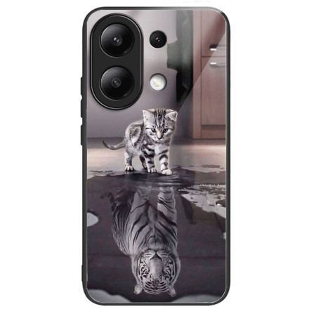 Etui Do Xiaomi Redmi Note 13 4g Szkło Hartowane W Kształcie Kota I Tygrysa